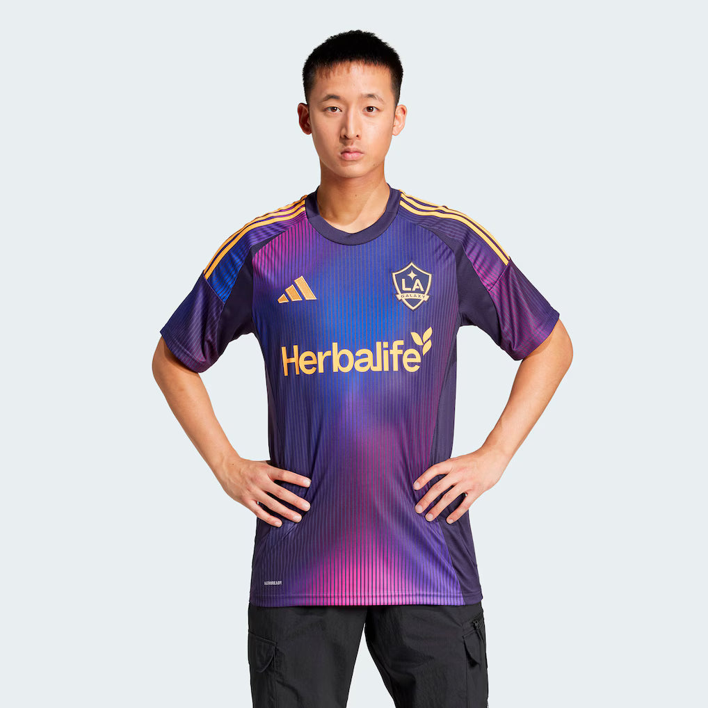 LA Galaxy Away 25/26 Torcedor Adidas - Roxa