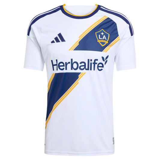LA Galaxy Home 26/27 Torcedor Adidas - Branca e Azul