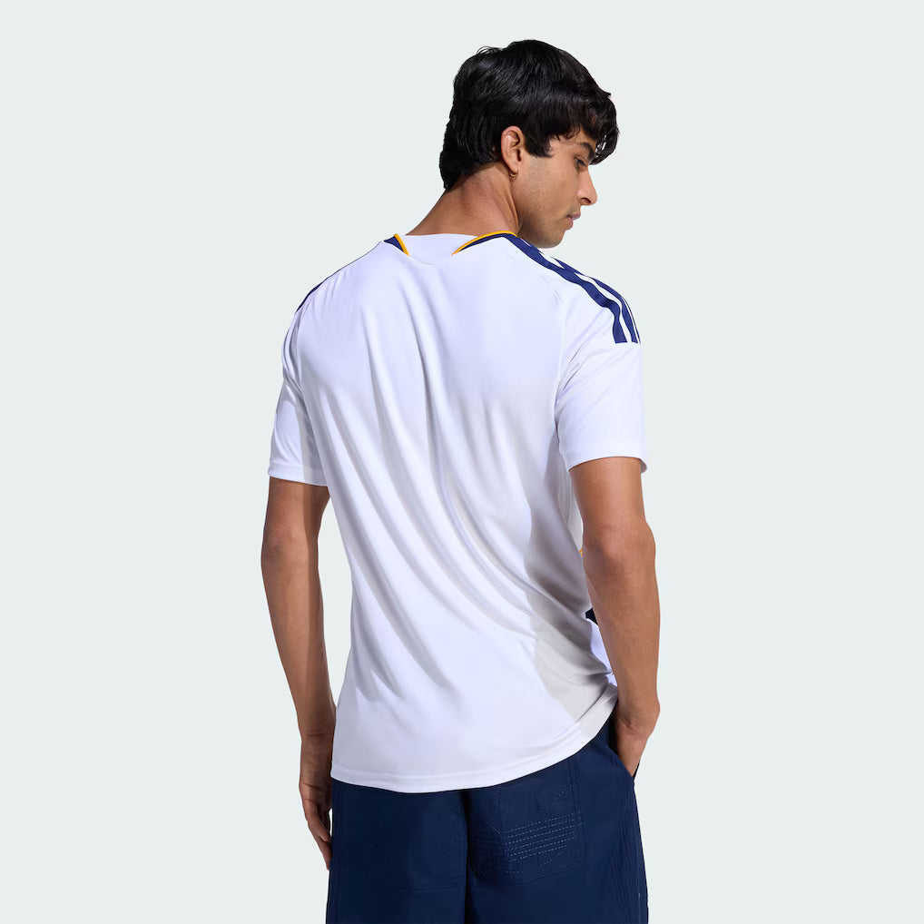 LA Galaxy Home 26/27 Torcedor Adidas - Branca e Azul