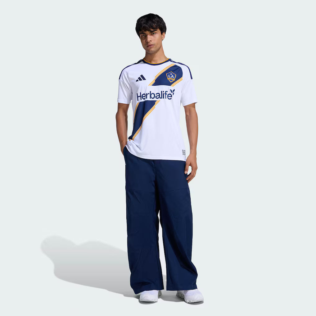 LA Galaxy Home 26/27 Torcedor Adidas - Branca e Azul