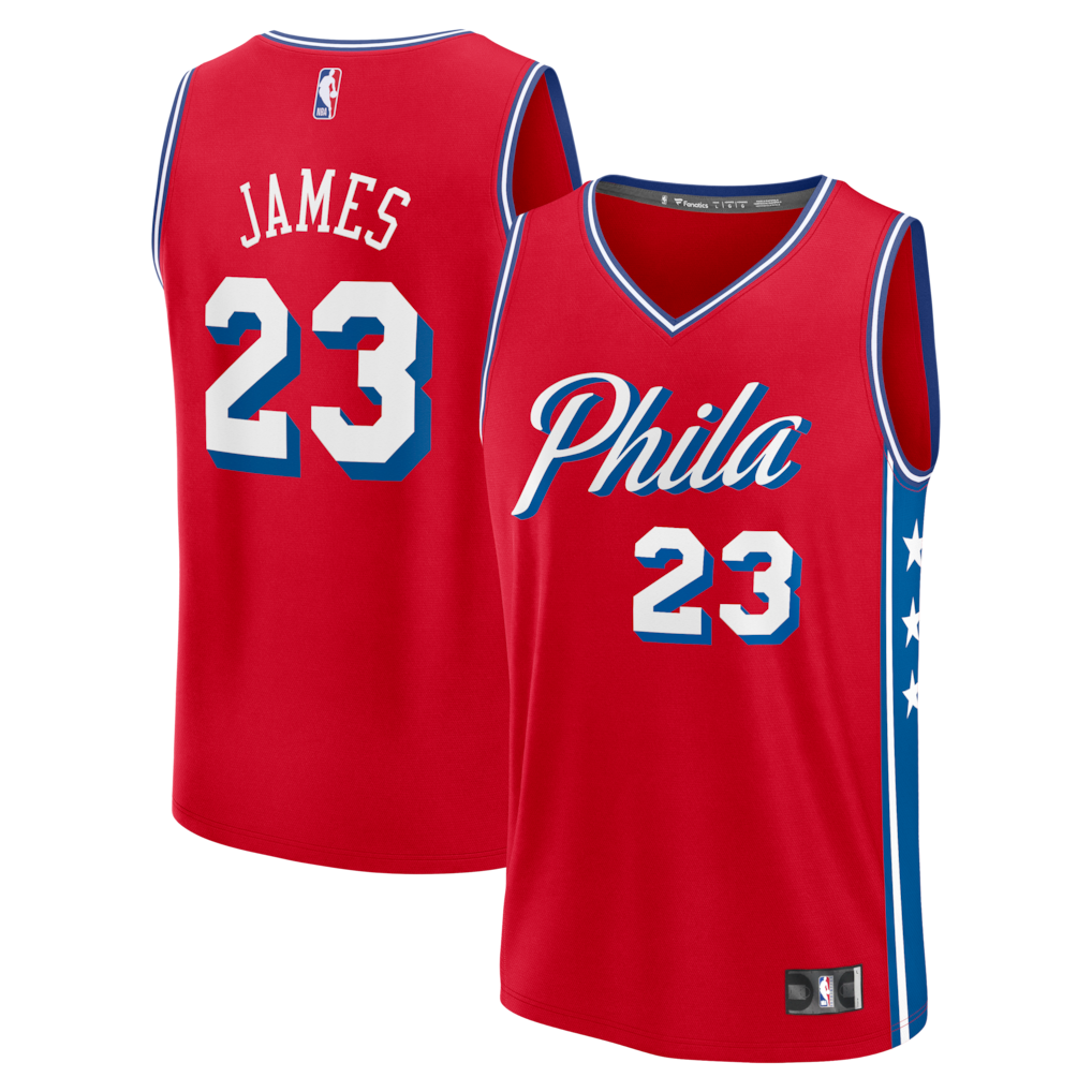 Regata Philadelphia 76ers Masculina - Vermelho