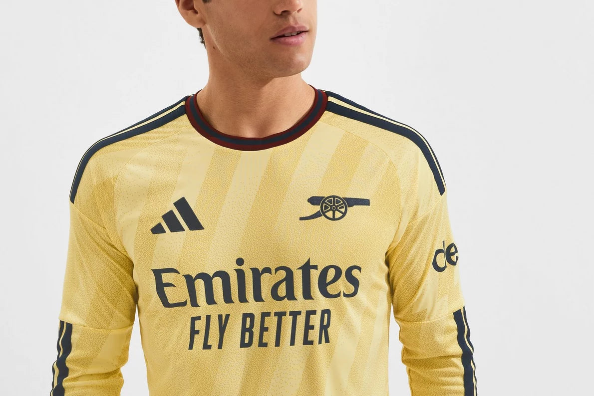Arsenal Third 26/27 Manga Longa Adidas - Amarela