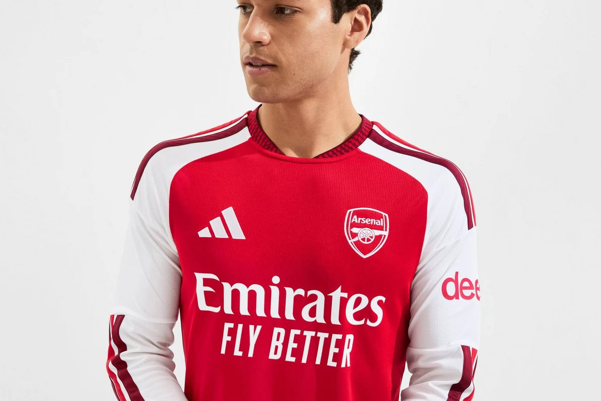 Arsenal Home 26/27 Manga Longa Adidas - Azul (Cópia)