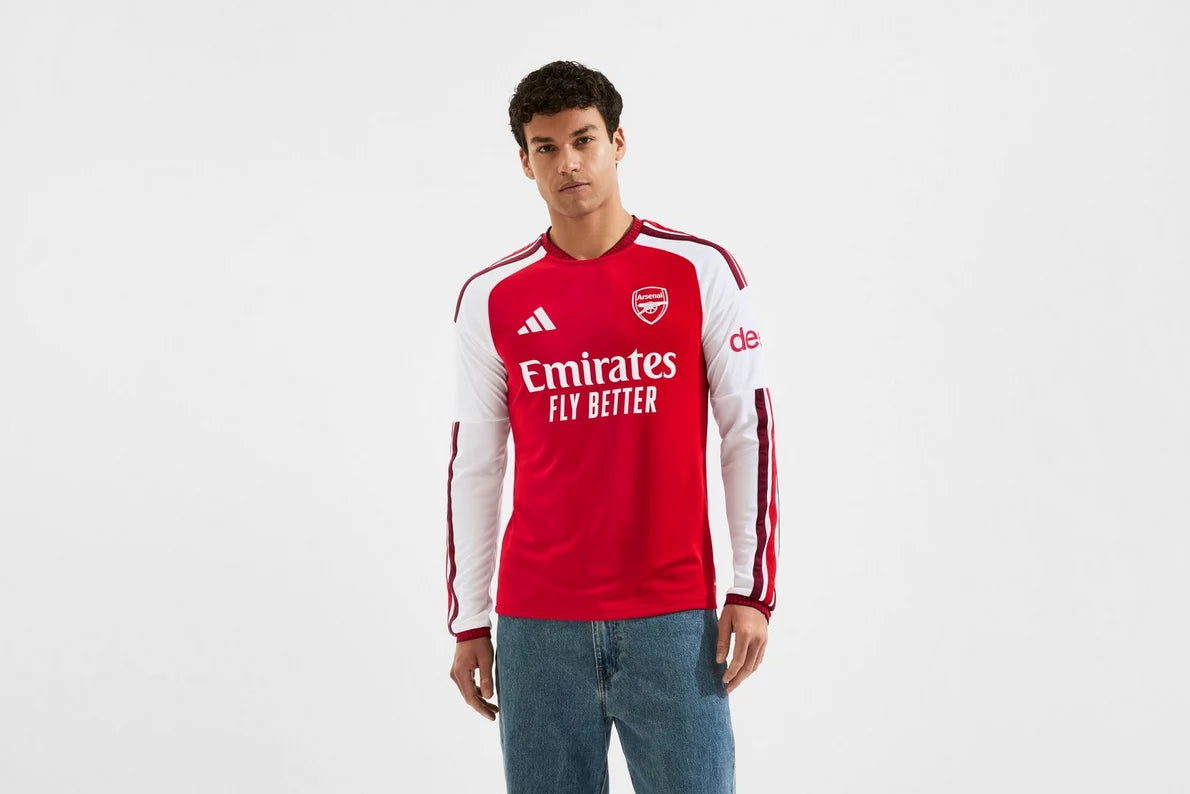 Arsenal Home 26/27 Manga Longa Adidas - Azul (Cópia)