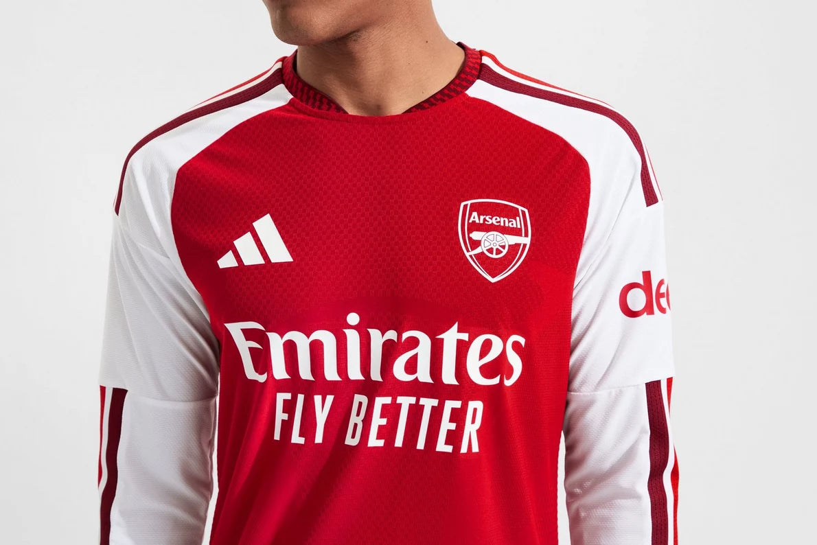Arsenal Home 26/27 Jogador Manga Longa Adidas - Vermelho