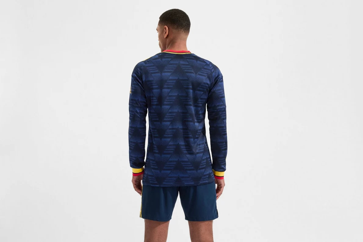 Arsenal Away 26/27 Jogador Manga Longa Adidas - Azul
