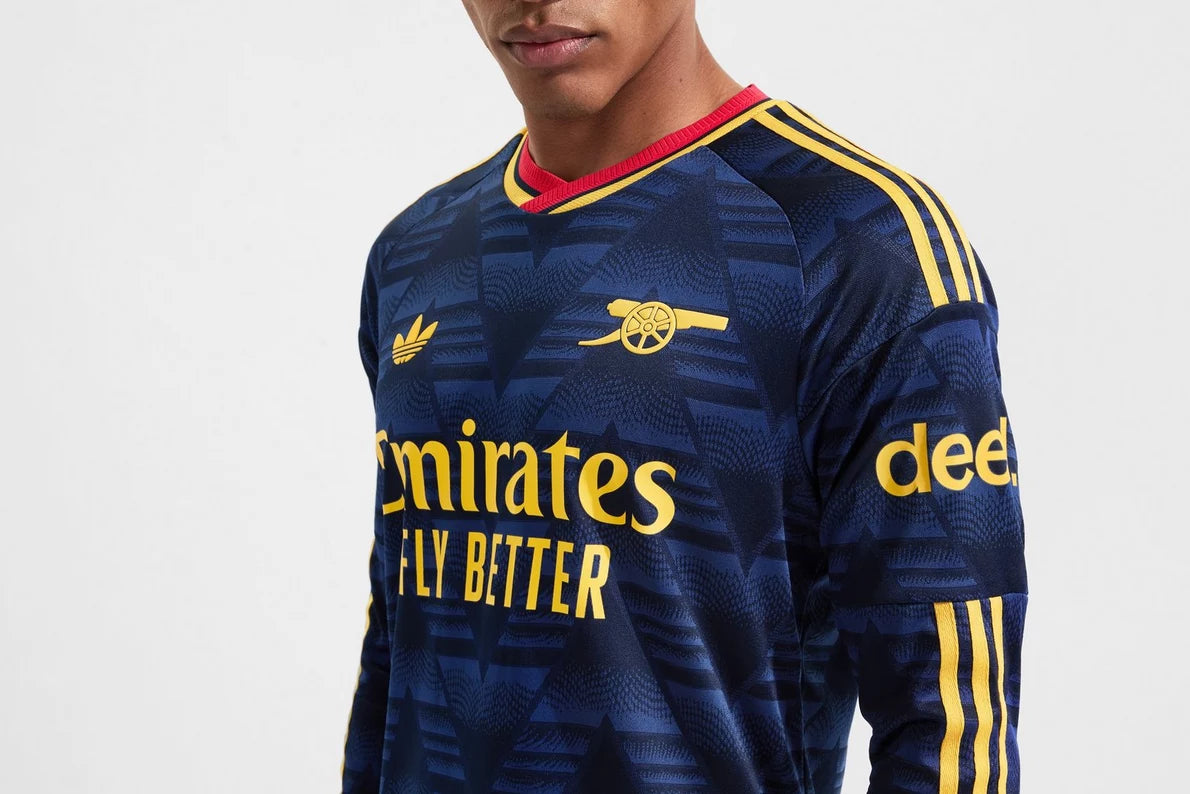Arsenal Away 26/27 Jogador Manga Longa Adidas - Azul