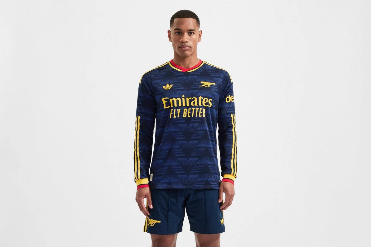 Arsenal Away 26/27 Jogador Manga Longa Adidas - Azul