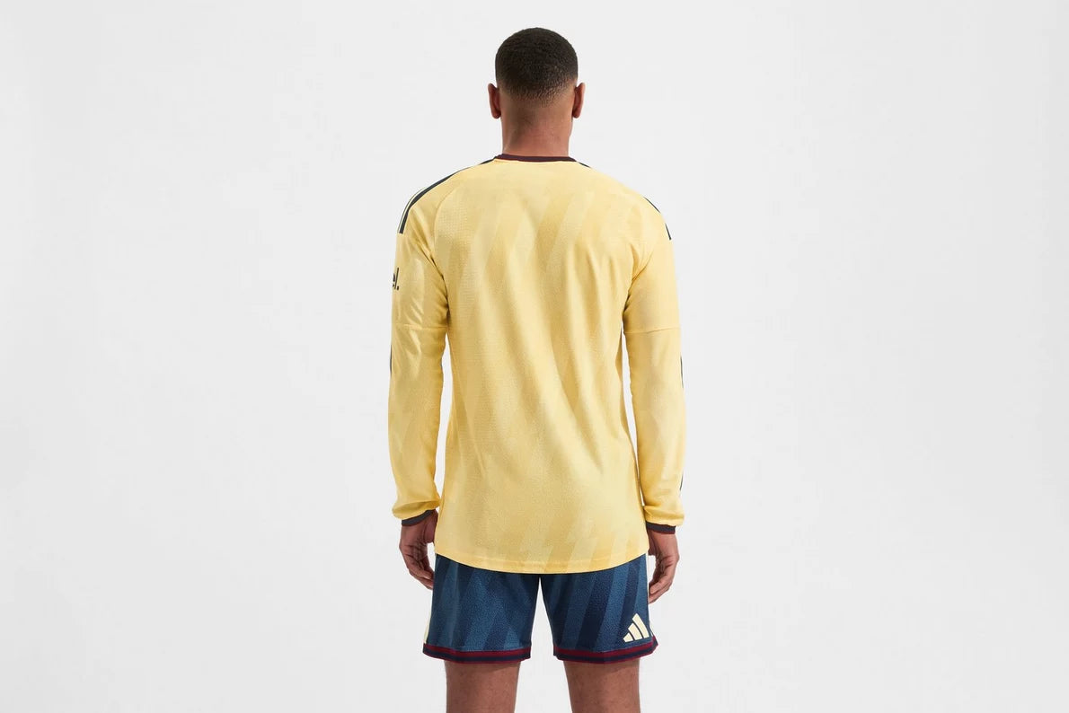 Arsenal Third 26/27 Jogador Manga Longa Adidas - Amarela