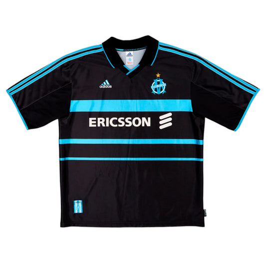 Olympique De Marseille Away Retrô 99/00 Adidas - Preta