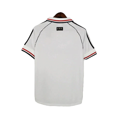 França Away Retrô 1998 Masculino Adidas - Branca