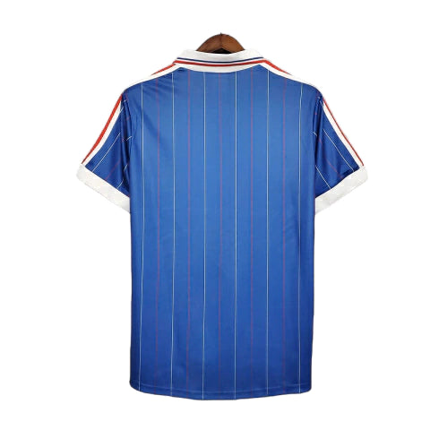 França Home Retrô 1982 Adidas Masculino - Azul