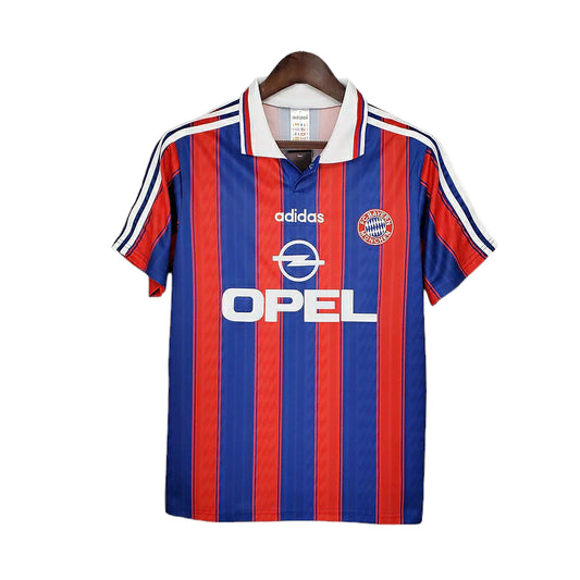 Bayern de Munique Retrô 1995/1997 Adidas - Azul e Vermelha