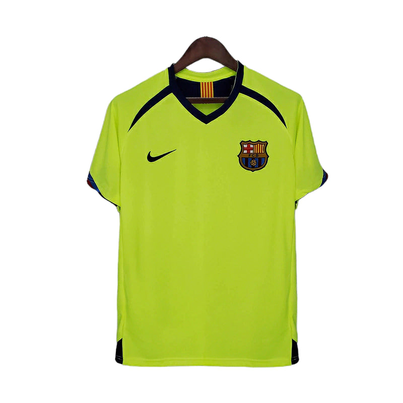 Barcelona Away Retro 05/06 Nike - Amarelo