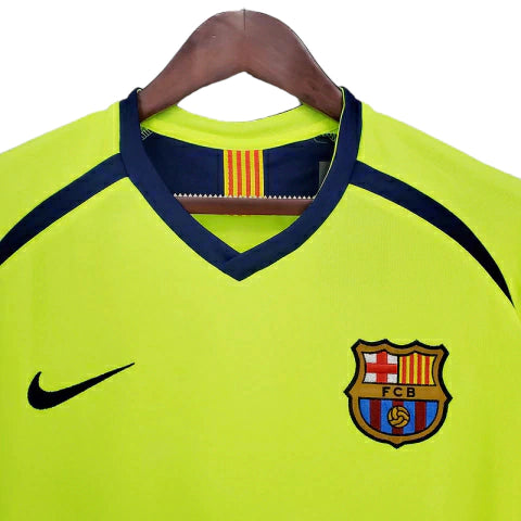Barcelona Away Retro 05/06 Nike - Amarelo