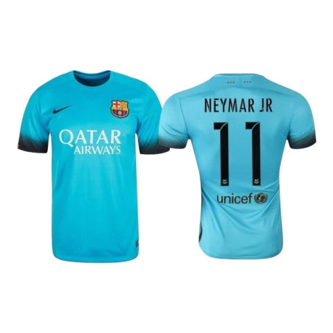 Barcelona Retrô Third 15/16 Nike  - Azul