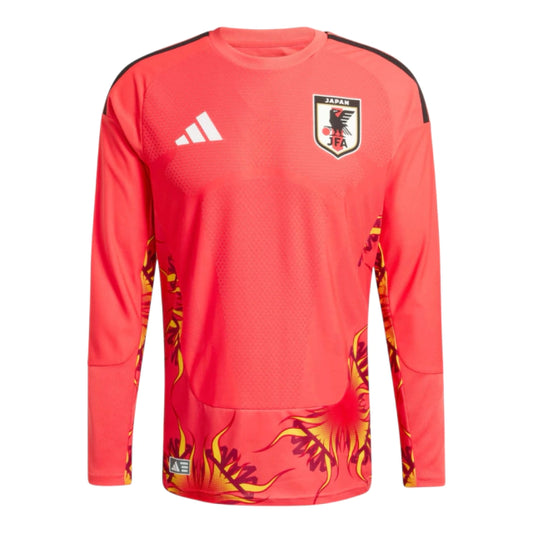 Japão Goleiro Manga Longa 26/27 Torcedor Masculino Adidas - Vermelho