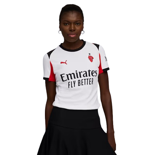 Milan Away 25/26 Feminino Puma - Branca