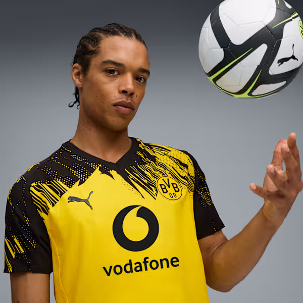 Borussia Dortmund Home 25/26 Jogador Puma - Amarelo