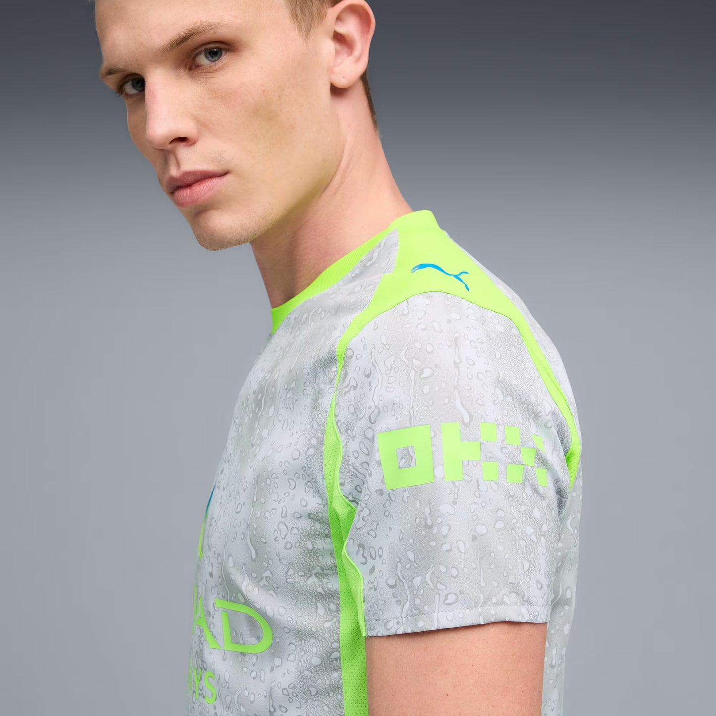 Manchester City Fourth 25/26 Jogador Puma  - Cinza