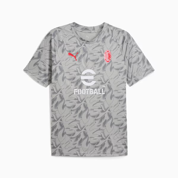 Milan Pré Jogo 25/26 Torcedor Puma - Cinza