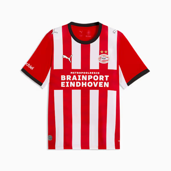 PSV Home 26/27 Torcedor Puma - Vermelho e Branco