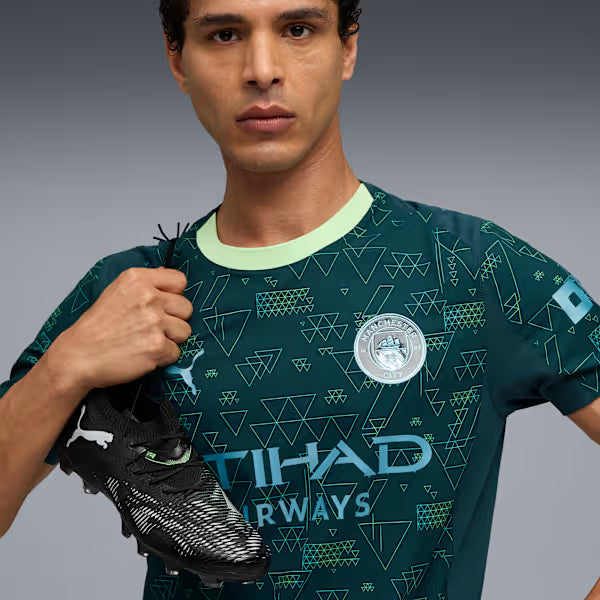Manchester City Fourth 25/26 Jogador Puma  - Verde