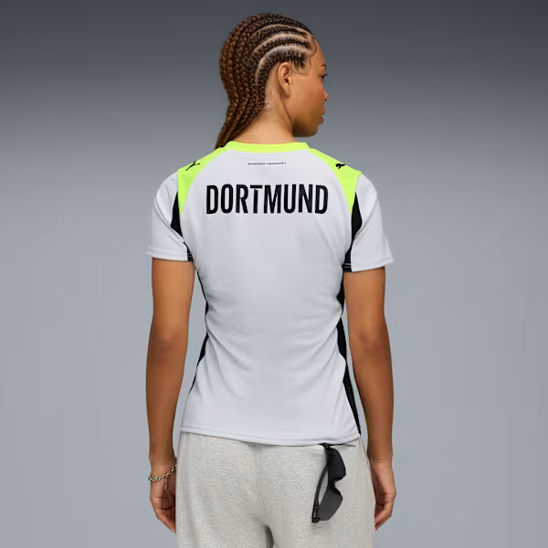 Borussia Dortmund Away 25/26 Feminina Puma - Cinza