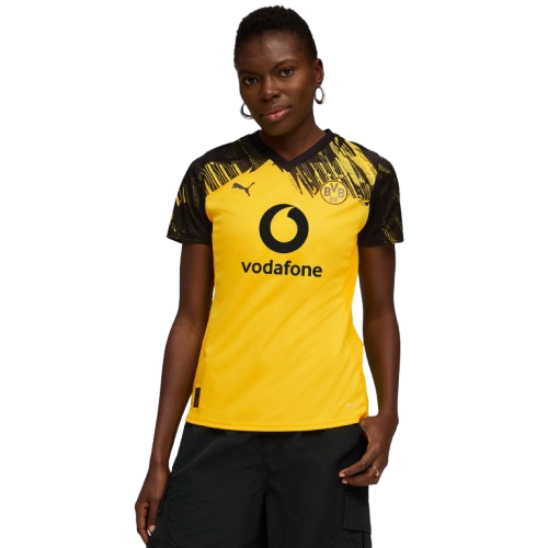 Borussia Dortmund Home 25/26 Feminina Puma - Amarela