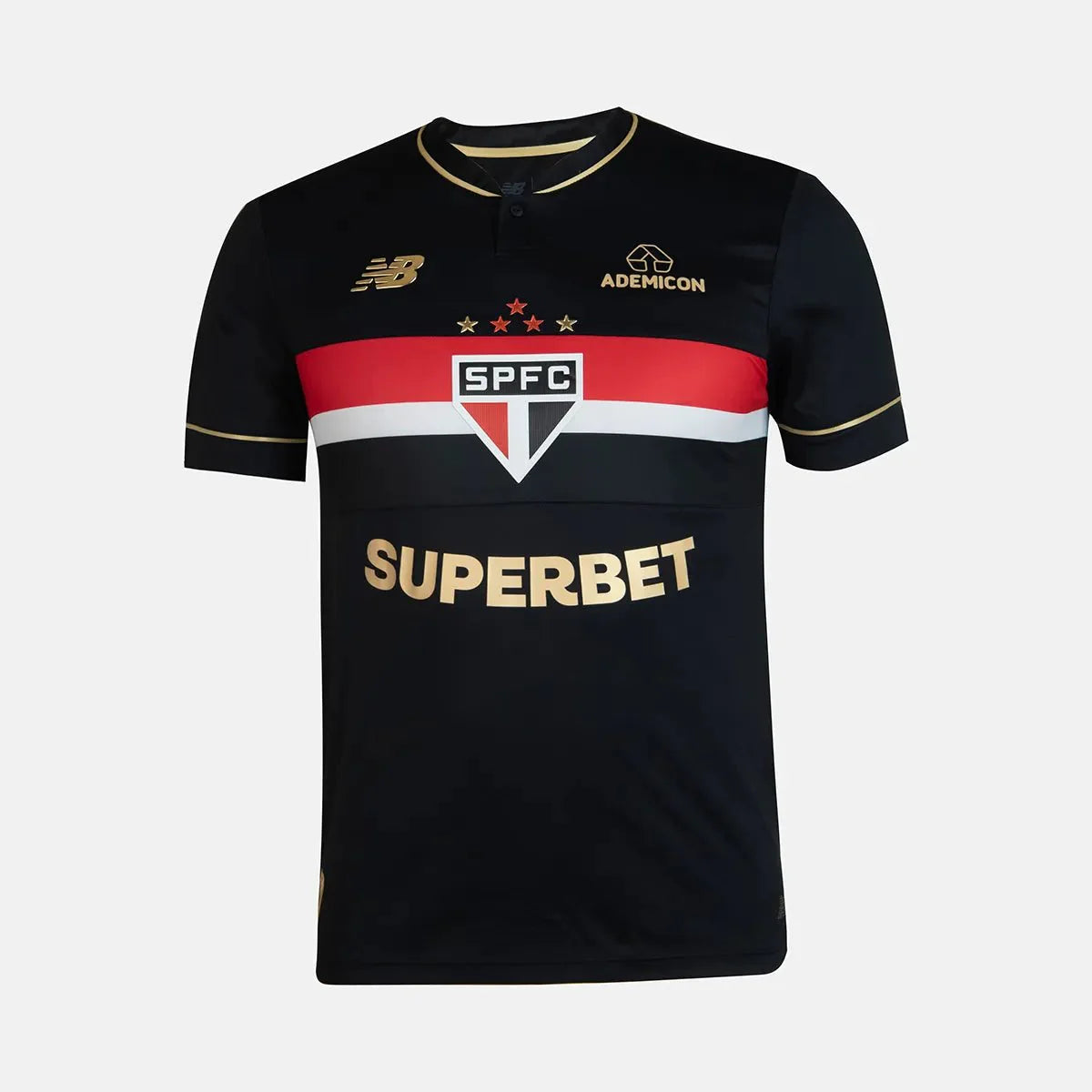 São Paulo Third 25/26 Jogador New Balance Masculino - Preta