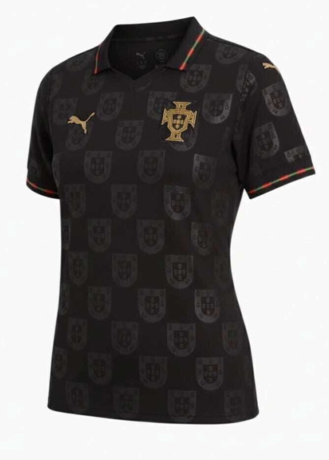 Portugal Third Especial Pantera Negra 26/27 Feminino Torcedor Puma - Preto