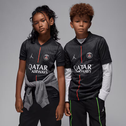 Kit Infantil PSG Fourth 25/26 - Preto