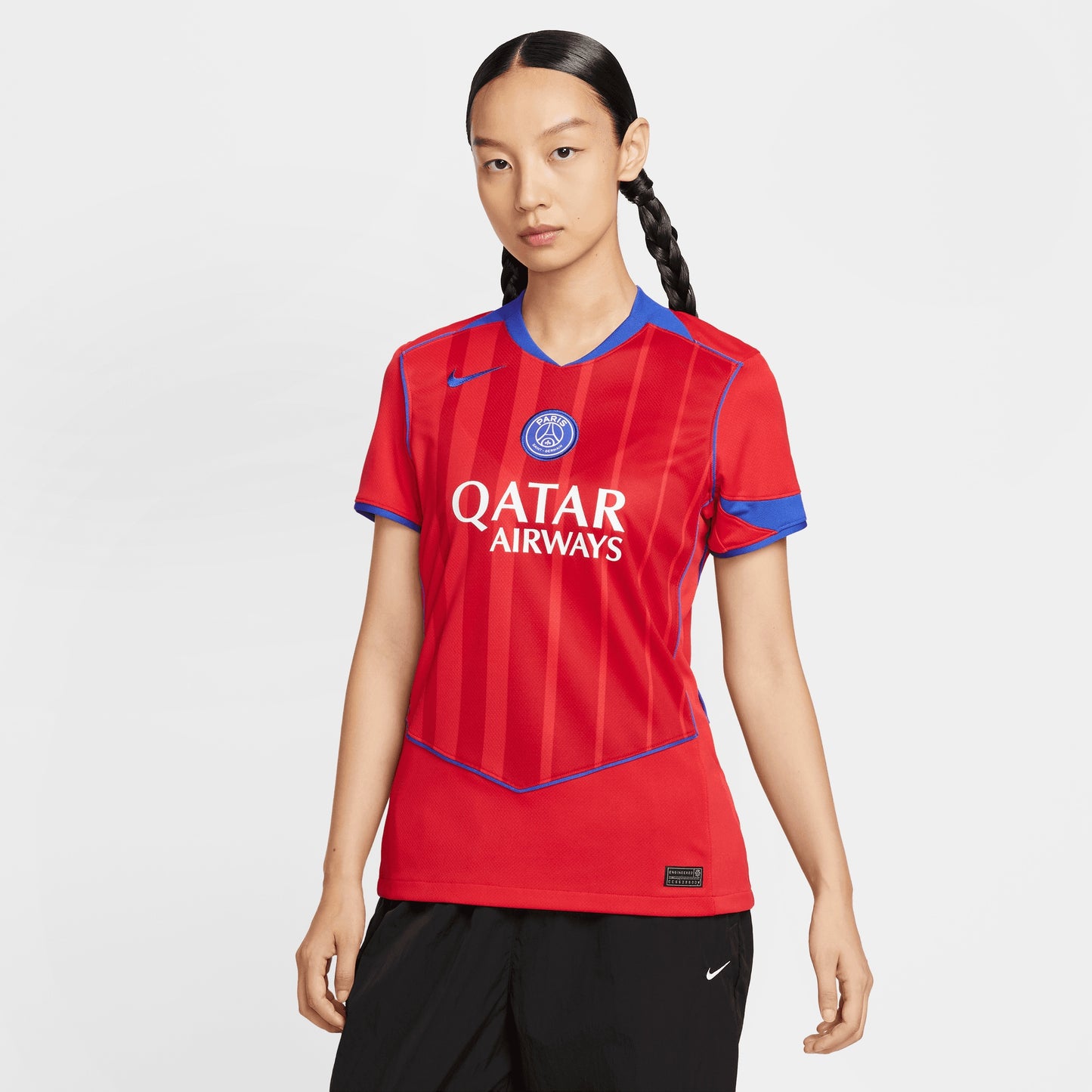 PSG Third 25/26 Feminino Nike - Vermelho
