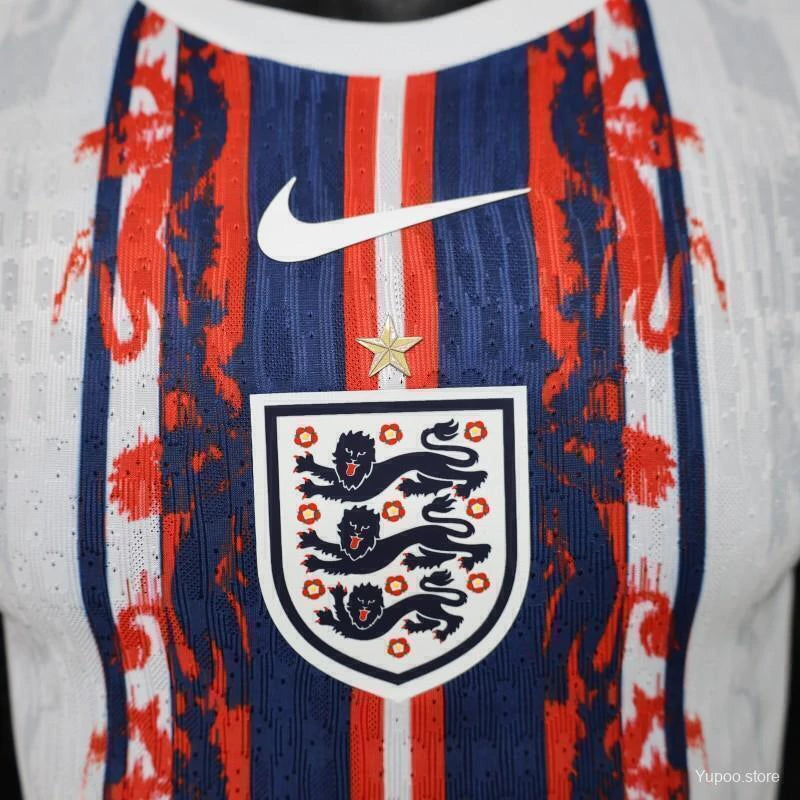 Inglaterra Goleiro 26/27 Jogador Masculino Nike - Branca