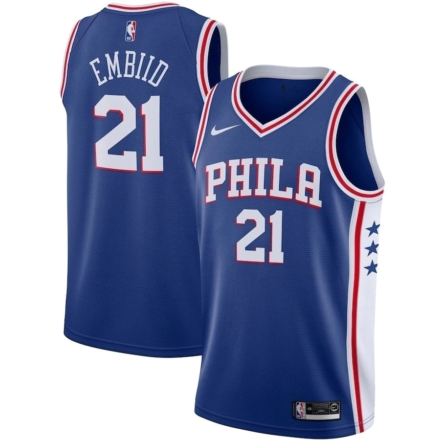Regata Philadelphia 76ers Masculina - Azul