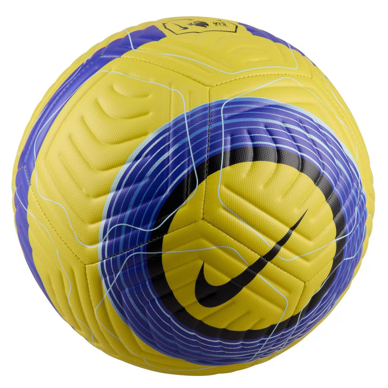 Bola Premier League 25 Anos 24/25 Nike - Amarela e Azul