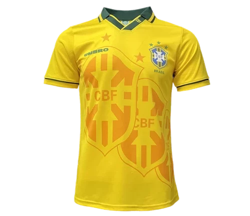 Brasil Home Retrô 1994 Umbro Amarela
