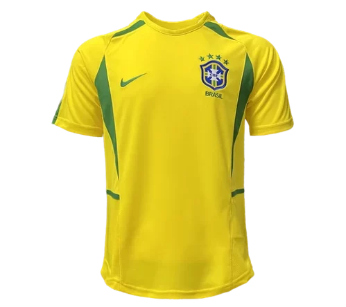Brasil Home Retrô 2002 Nike - Amarela