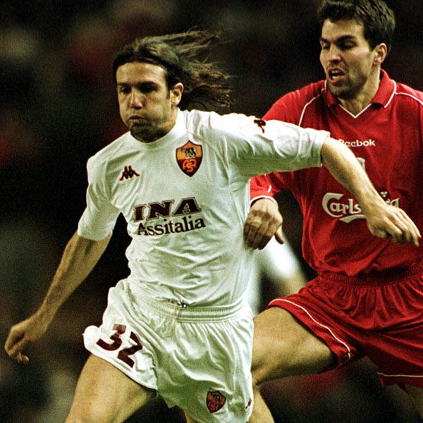 Roma Away Retrô 2000/2001 Kappa - Branca
