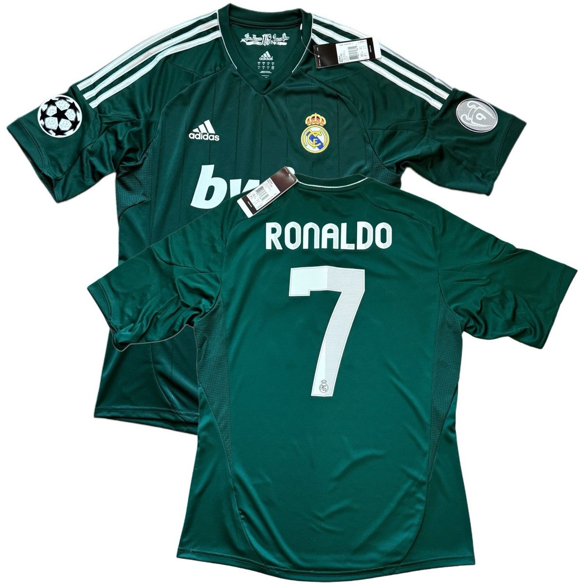 Real Madrid Retro Third 12/13 Adidas - Verde