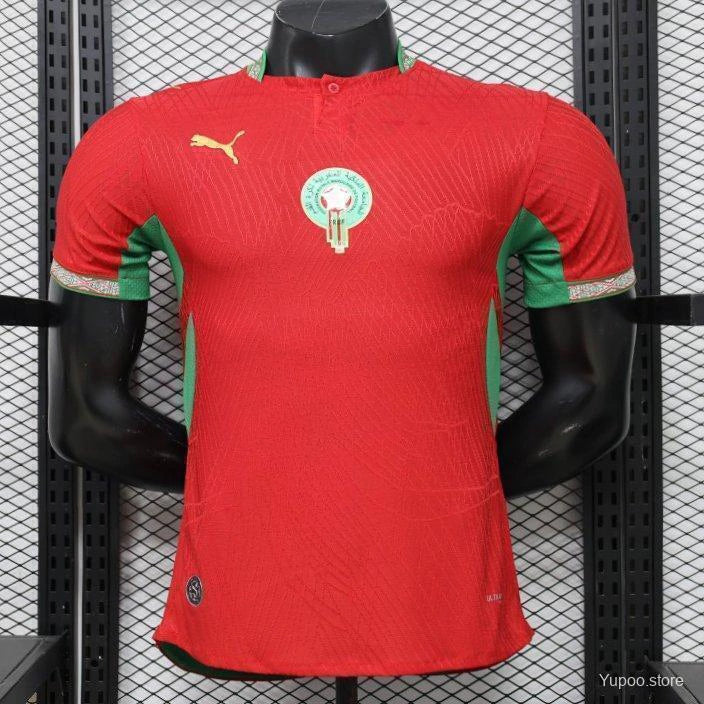 Marrocos Home 26/27 Jogador Puma - Vermelho