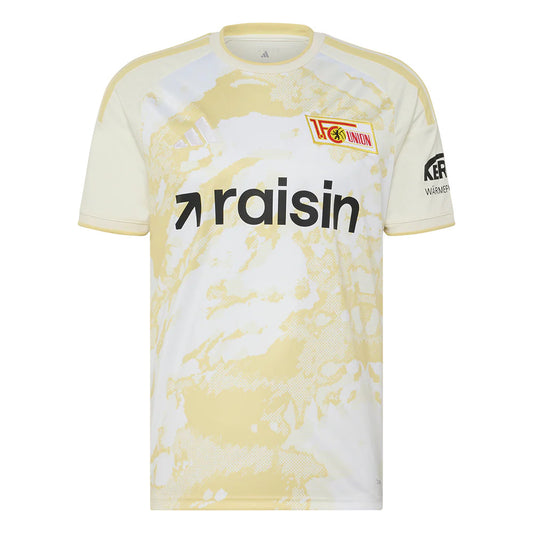 Union Berlin Away 26/27 Torcedor Adidas - Branca e Dourada