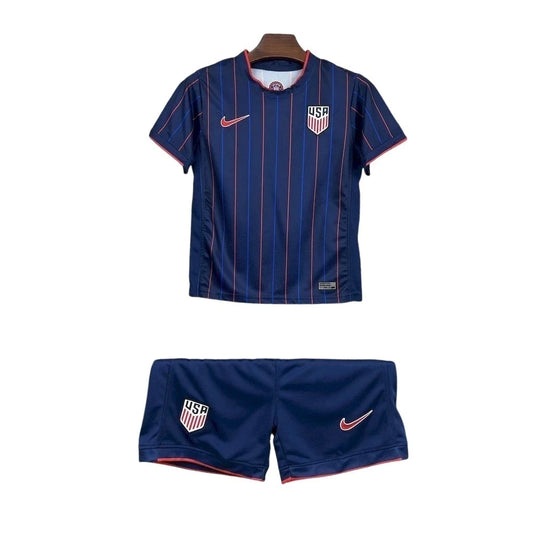 Kit Infantil EUA Away 25/26 - Azul