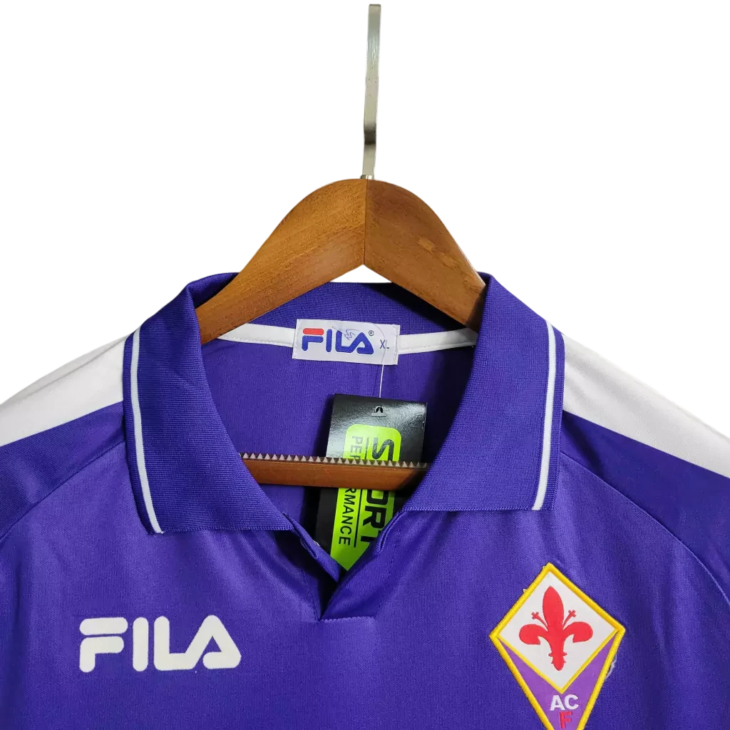Fiorentina Home Retrô 1998  Fila - Roxa
