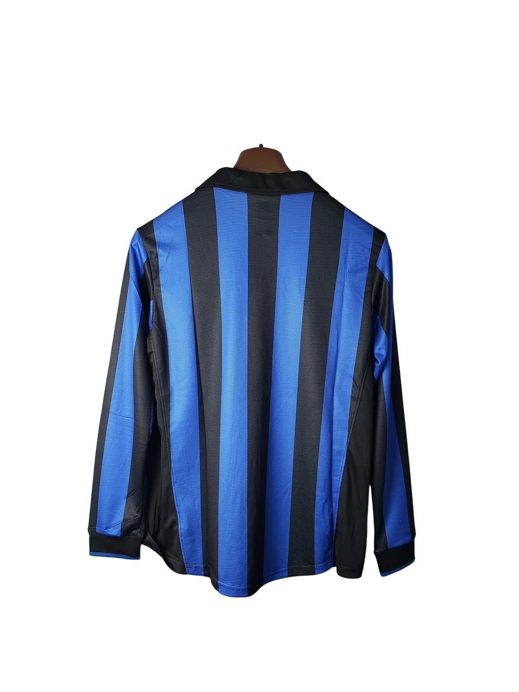 Inter de Milao Home 98/99 Retrô Manga Longa Nike - Azul e Preto