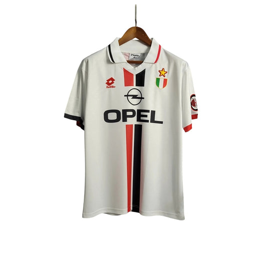 Milan Away Retrô 1995/1997 Lotto - Branca