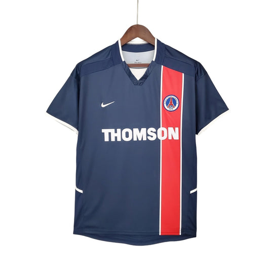 Camisa PSG Retrô 2002/2003 Azul e Vermelha - Nike
