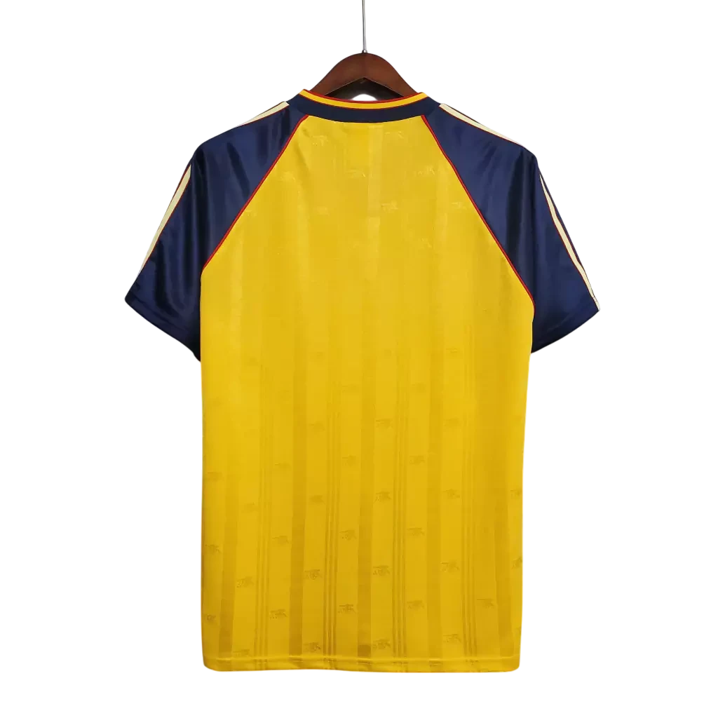 Arsenal Away Retrô 88/89 Adidas - Amarela