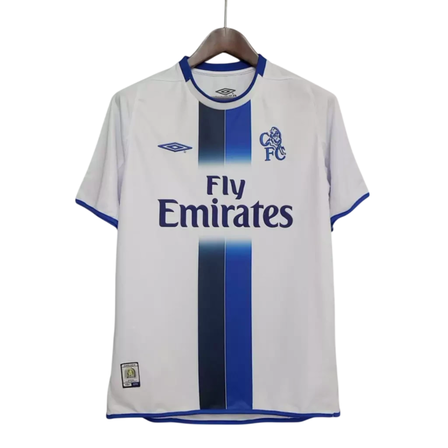Chelsea Away Retrô 03/04 Umbro -  Branca