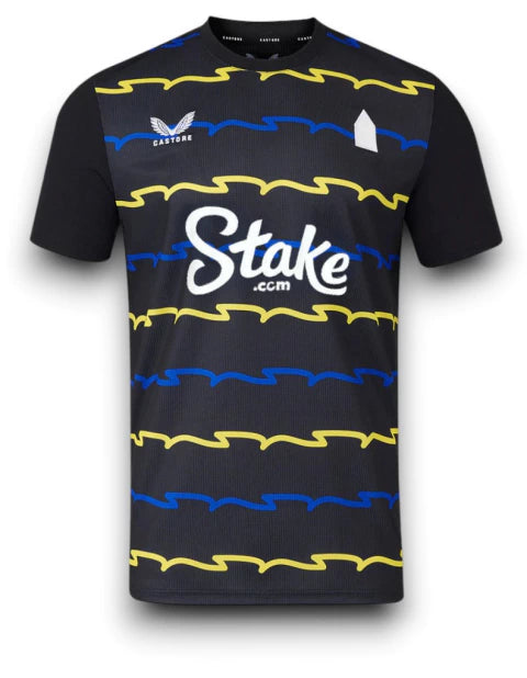 Everton Third 25/26 Torcedor Castore - Preta